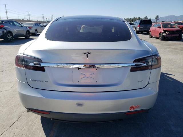 5YJSA1CN9DFP27552 - 2013 TESLA MODEL S Gümüş foto 6