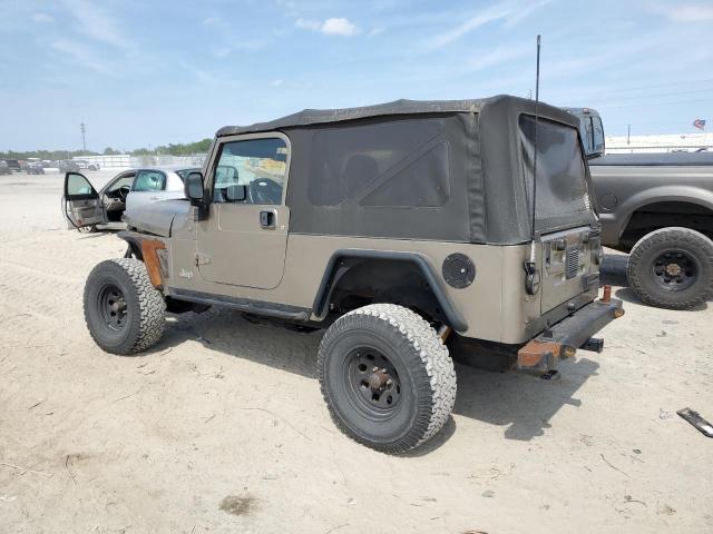 1J4FA49S24P785213 - 2004 JEEP WRANGLER / SPORT TAN photo 2