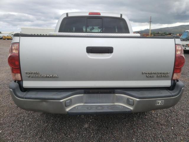 5TEJU62N36Z290800 - 2006 TOYOTA TACOMA DOUBLE CAB PRERUNNER SILVER photo 6