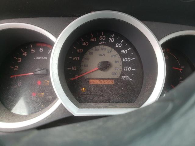 5TEJU62N36Z290800 - 2006 TOYOTA TACOMA DOUBLE CAB PRERUNNER SILVER photo 9