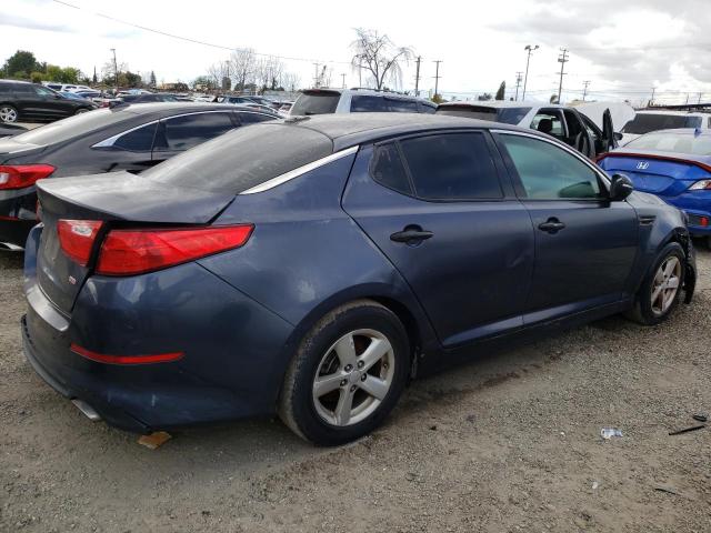 5XXGM4A71FG471362 - 2015 KIA OPTIMA LX BLUE photo 3