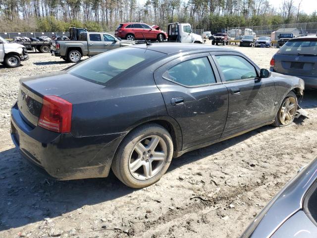 2B3LA43G48H267337 - 2008 DODGE CHARGER BLACK photo 3