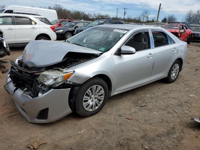4T1BF1FK4CU048552 - 2012 TOYOTA CAMRY BASE SILVER photo 1
