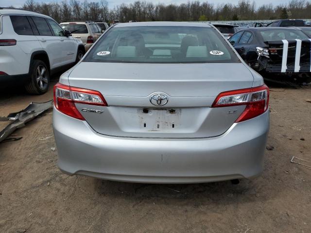 4T1BF1FK4CU048552 - 2012 TOYOTA CAMRY BASE SILVER photo 6