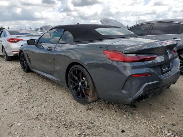 WBAFY4C58KBX29787 - 2019 BMW M850XI GRAY photo 2