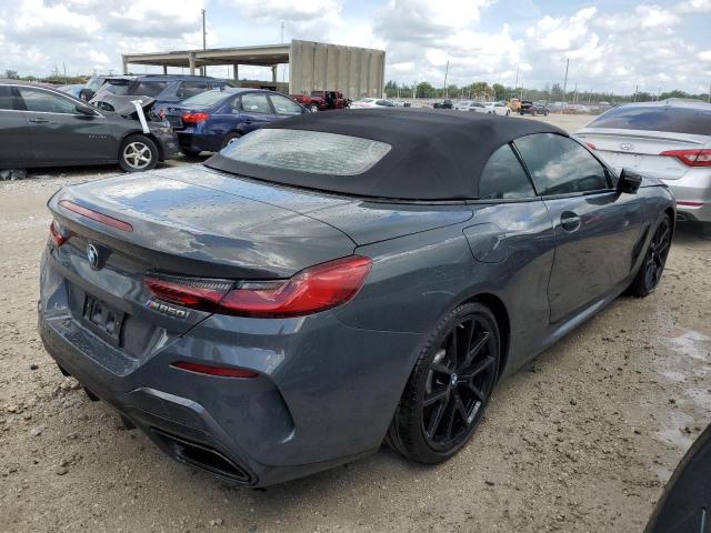 WBAFY4C58KBX29787 - 2019 BMW M850XI GRAY photo 3