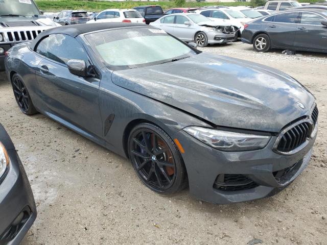 WBAFY4C58KBX29787 - 2019 BMW M850XI GRAY photo 4