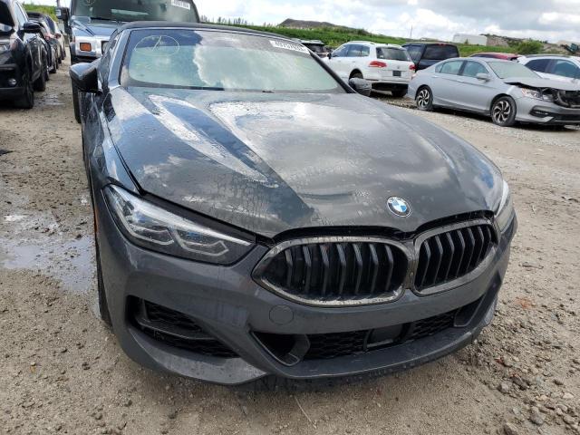 WBAFY4C58KBX29787 - 2019 BMW M850XI GRAY photo 5