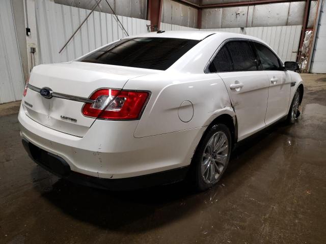 1FAHP2FW6AG113018 - 2010 FORD TAURUS LIMITED WHITE photo 4