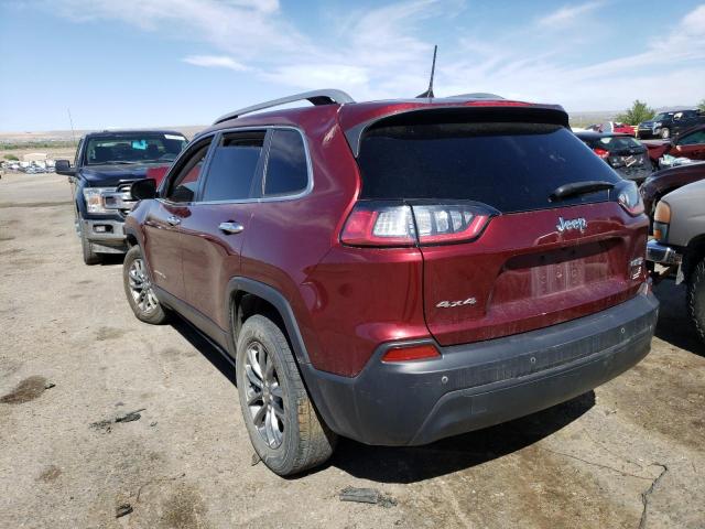 1C4PJMLB9LD551797 - 2020 JEEP CHEROKEE LATITUDE PLUS MAROON photo 2