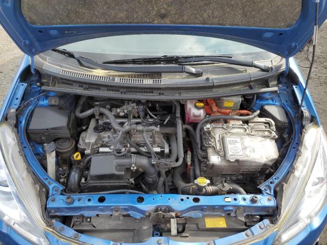 JTDKDTB35F1087824 - 2015 TOYOTA PRIUS C BLUE photo 11