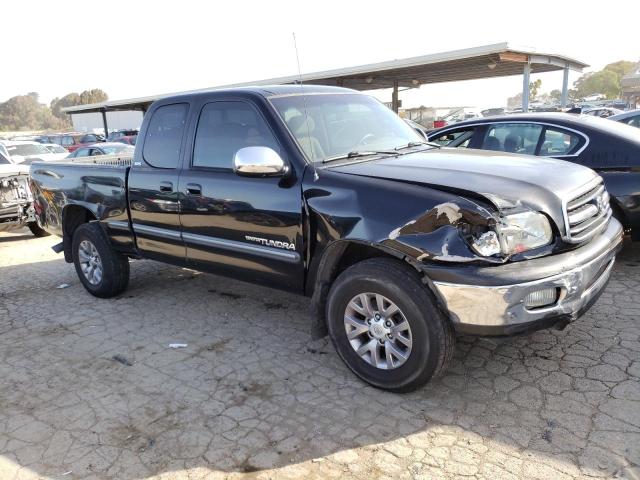 5TBRN34121S188198 - 2001 TOYOTA TUNDRA ACCESS CAB SR5 BLACK photo 4