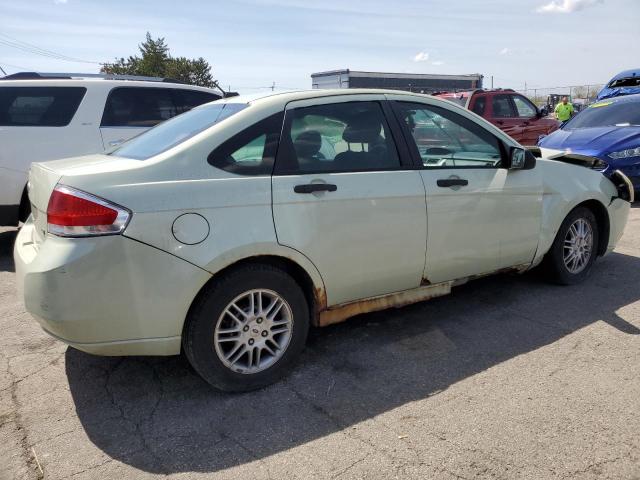 1FAHP3FN4BW114673 - 2011 FORD FOCUS SE GREEN photo 3