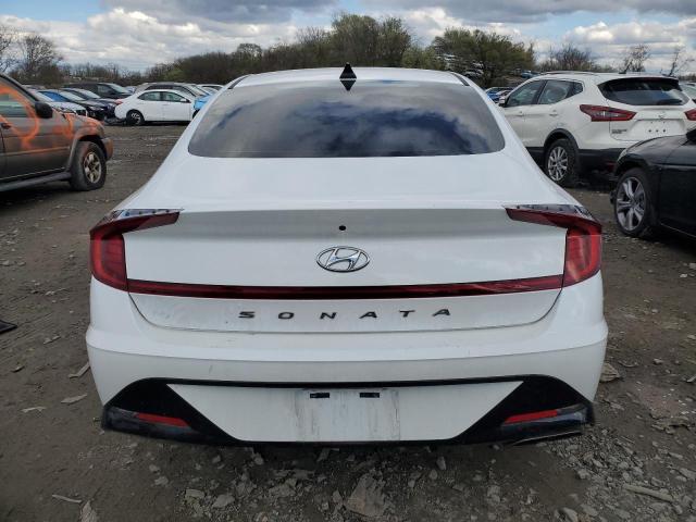 5NPEF4JA2LH021555 - 2020 HYUNDAI SONATA SEL WHITE photo 6