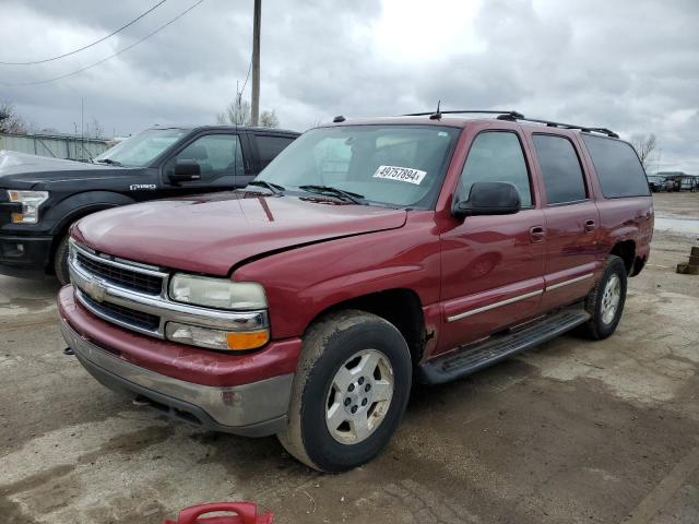 3GNFK16Z84G160832 - 2004 CHEVROLET SUBURBAN K1500 RED photo 1