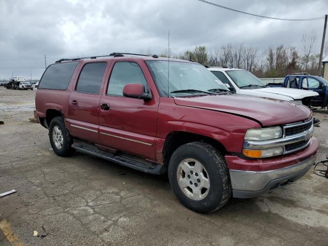 3GNFK16Z84G160832 - 2004 CHEVROLET SUBURBAN K1500 RED photo 4