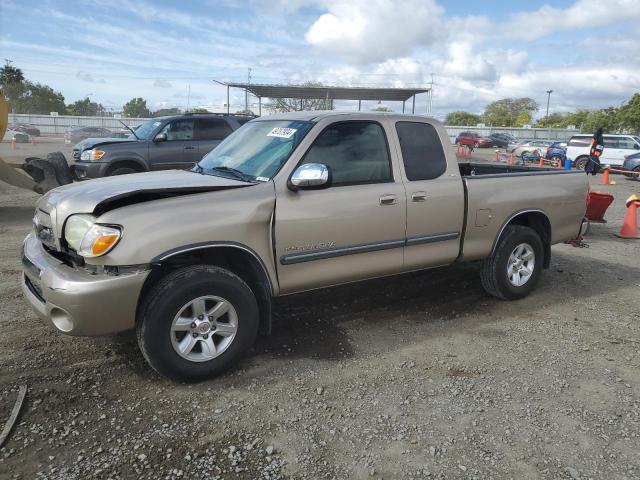 5TBRT34115S468190 - 2005 TOYOTA TUNDRA ACCESS CAB SR5 TAN photo 1