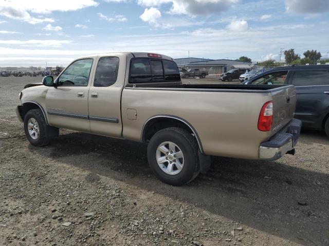 5TBRT34115S468190 - 2005 TOYOTA TUNDRA ACCESS CAB SR5 TAN photo 2