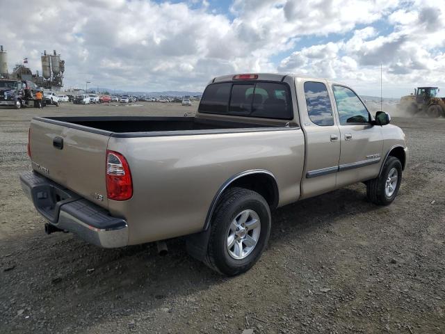 5TBRT34115S468190 - 2005 TOYOTA TUNDRA ACCESS CAB SR5 TAN photo 3