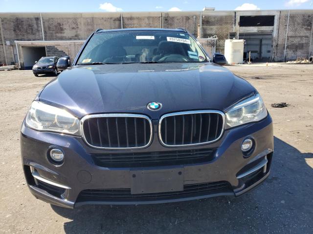 5UXKR0C57F0P15063 - 2015 BMW X5 XDRIVE35I BLUE photo 5