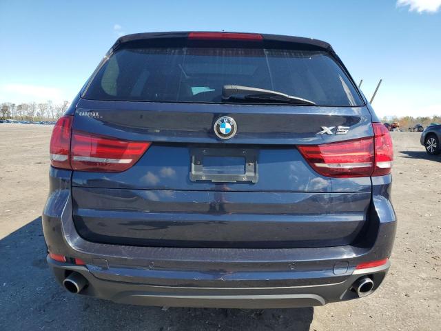 5UXKR0C57F0P15063 - 2015 BMW X5 XDRIVE35I BLUE photo 6