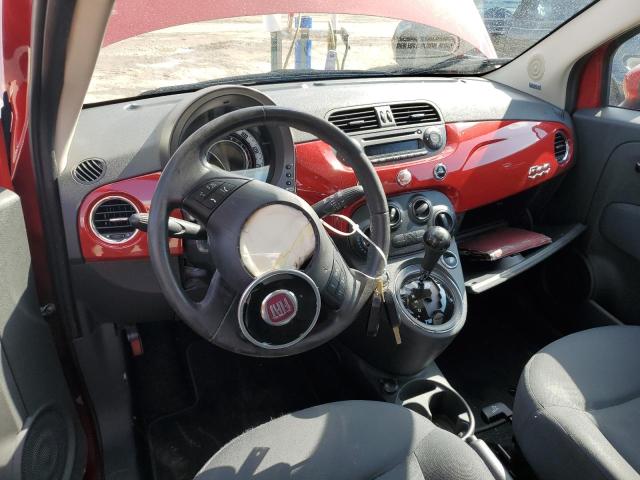 3C3CFFAR8CT104033 - 2012 FIAT 500 POP RED photo 8