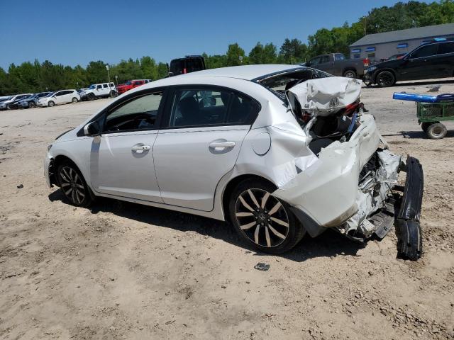 19XFB2F97FE054109 - 2015 HONDA CIVIC EXL თეთრი ფოტო 2