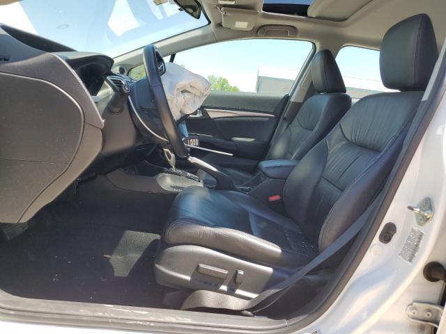 19XFB2F97FE054109 - 2015 HONDA CIVIC EXL თეთრი ფოტო 7