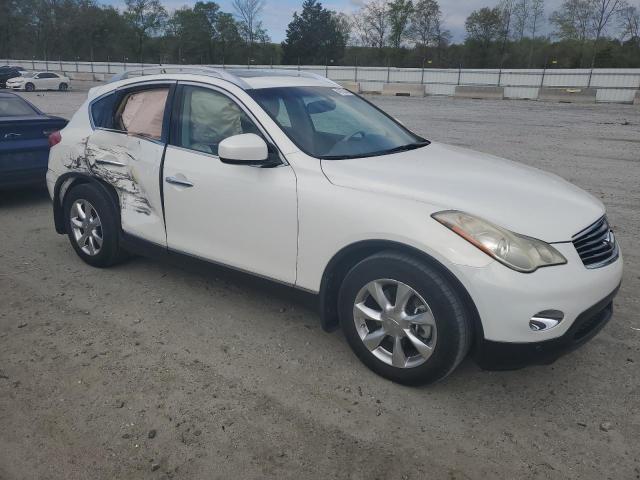 JNKAJ09E88M304969 - 2008 INFINITI EX35 BASE WHITE photo 4