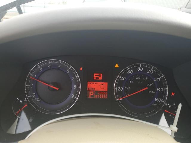 JNKAJ09E88M304969 - 2008 INFINITI EX35 BASE Սպիտակ լուսանկար 9