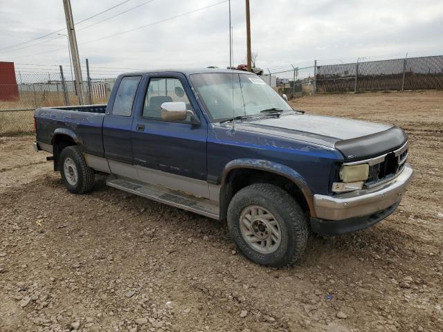 1B7GG23X2PS183771 - 1993 DODGE DAKOTA BLUE photo 4