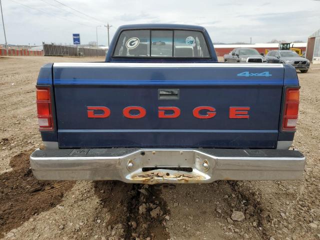 1B7GG23X2PS183771 - 1993 DODGE DAKOTA BLUE photo 6