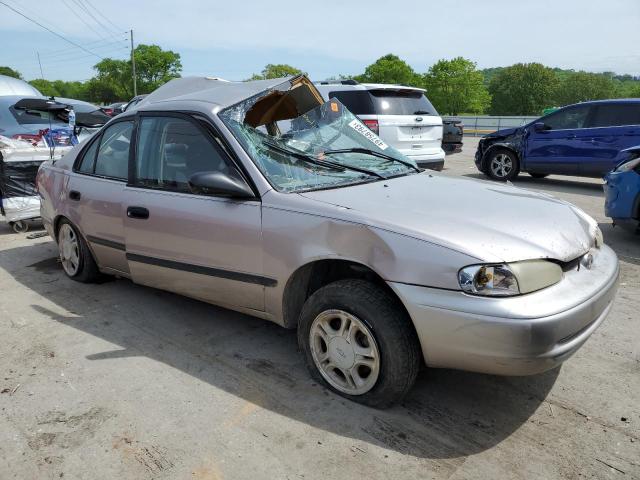 1Y1SK5285XZ443023 - 1999 CHEVROLET GEO PRIZM BASE SILVER photo 4
