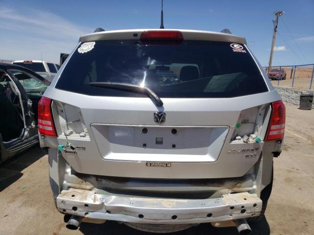 3D4PH5FV9AT256765 - 2010 DODGE JOURNEY SXT SILVER photo 6