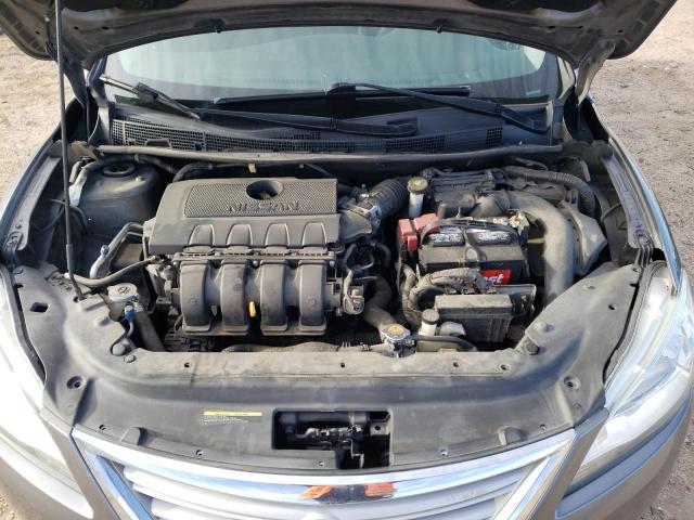 3N1AB7AP9FY374983 - 2015 NISSAN SENTRA S GRAY photo 11