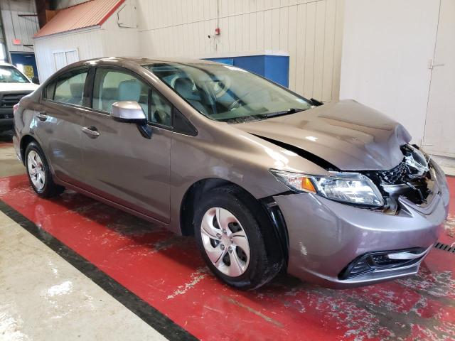 2HGFB2F58DH603249 - 2013 HONDA CIVIC LX BROWN photo 4