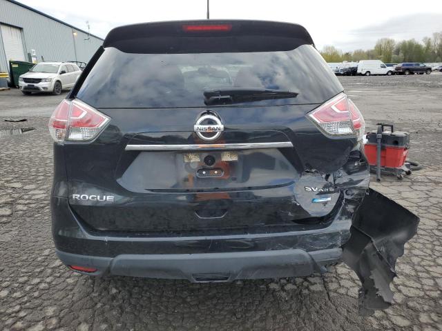 5N1AT2MV6EC756883 - 2014 NISSAN ROGUE S BLACK photo 6