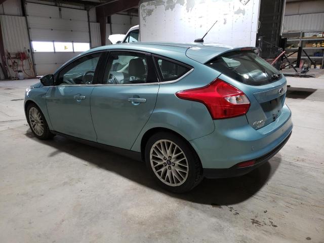 1FAHP3M23CL152357 - 2012 FORD FOCUS SEL TEAL photo 2