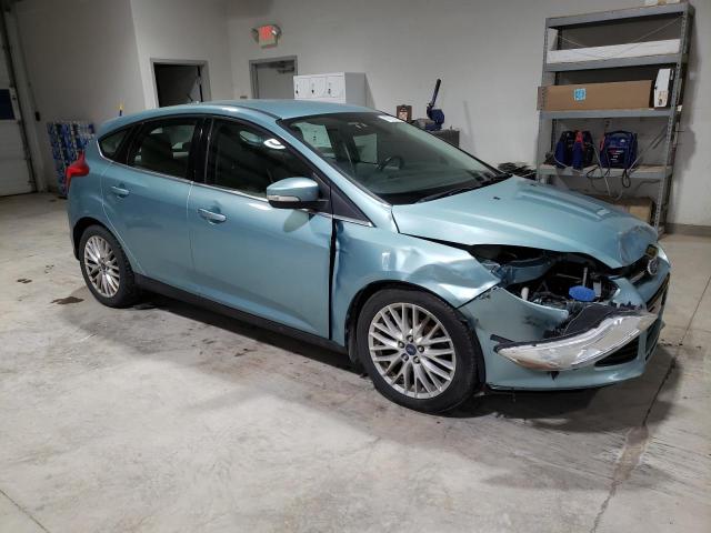 1FAHP3M23CL152357 - 2012 FORD FOCUS SEL TEAL photo 4