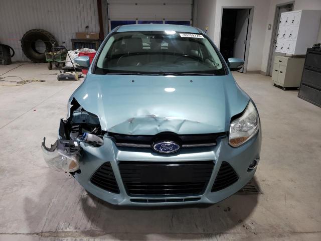 1FAHP3M23CL152357 - 2012 FORD FOCUS SEL TEAL photo 5