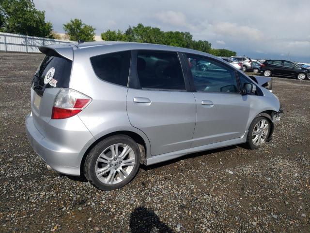 JHMGE8H59BS006738 - 2011 HONDA FIT SPORT SILVER photo 3