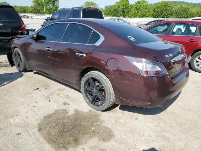 1N4AA5APXEC479887 - 2014 NISSAN MAXIMA S PURPLE photo 2