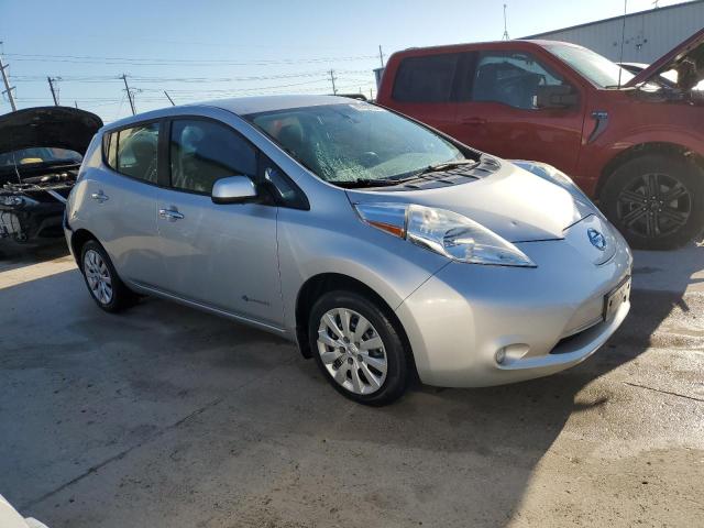 1N4AZ0CP8FC311661 - 2015 NISSAN LEAF S SILVER photo 4