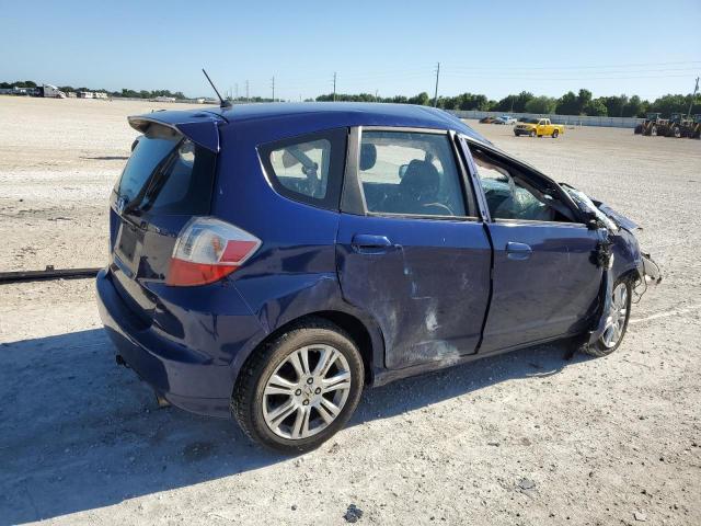 JHMGE88449S039809 - 2009 HONDA FIT SPORT BLUE photo 3