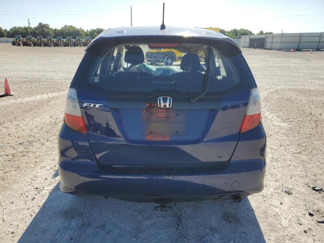 JHMGE88449S039809 - 2009 HONDA FIT SPORT BLUE photo 6