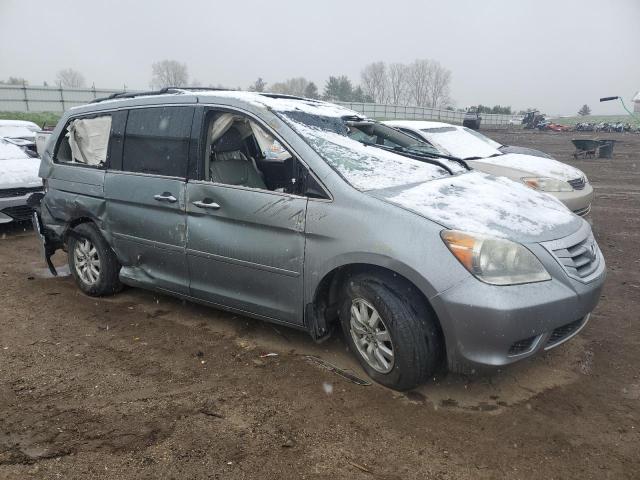 5FNRL38698B074149 - 2008 HONDA ODYSSEY EXL BLUE photo 4