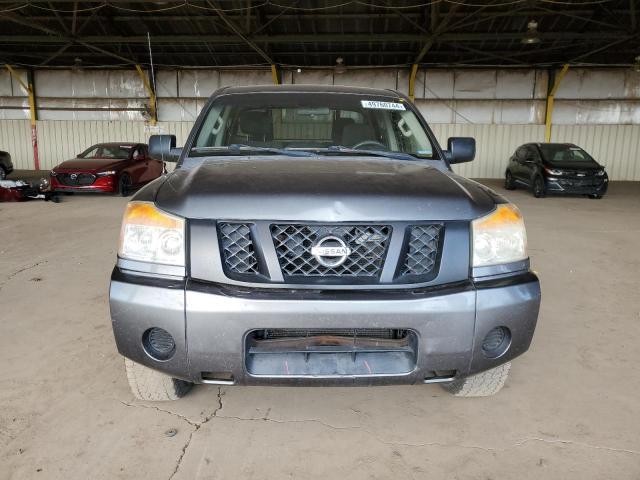 1N6BA0EJ9DN314789 - 2013 NISSAN TITAN S CHARCOAL photo 5