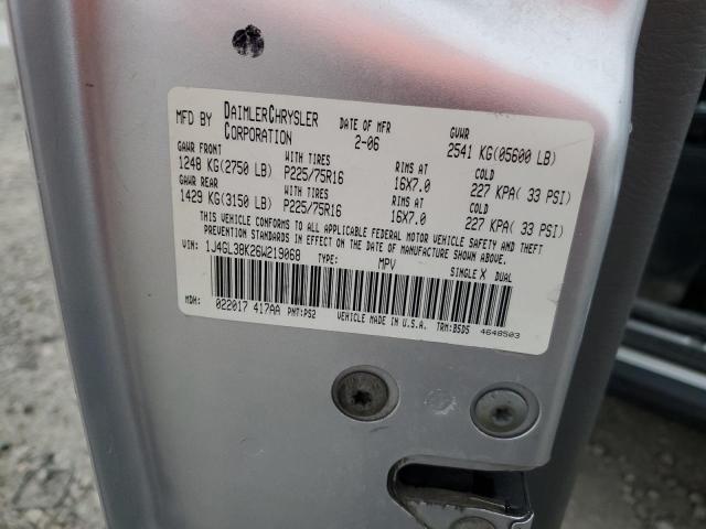 1J4GL38K26W219068 - 2006 JEEP LIBERTY RENEGADE 银色 照片 13