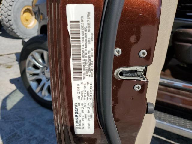 1C6RR7PT8ES188968 - 2014 RAM 1500 LONGHORN BROWN photo 13