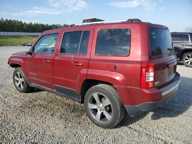 1C4NJPFA7HD201085 - 2017 JEEP PATRIOT LATITUDE MAROON photo 2